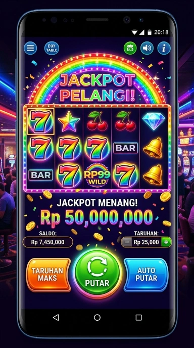 Cuplikan layar menu unduhan rp99 untuk perangkat Android